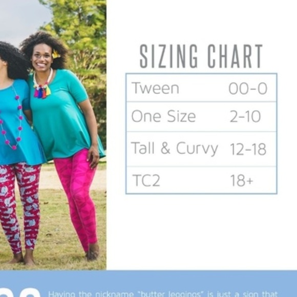 EUC- LuLaRoe Floral Leggings-OS - Picture 4 of 4